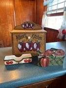 Hand-Painted Kitchen Decor Lot