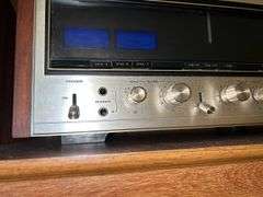 Pro Plus Speakers and Pioneer Stereo Receiver Model SX-1010