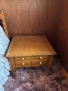 Wood Side Table