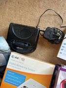 Mixed Electronics Lot: Kenwood CD Receiver, AT&T Answering Systems, SoundGear Clock Radio, and More
