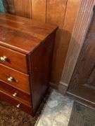 Wood 4-Drawer Dresser