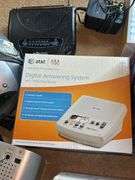 Mixed Electronics Lot: Kenwood CD Receiver, AT&T Answering Systems, SoundGear Clock Radio, and More