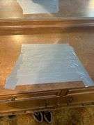 Wood Dresser with Mirror