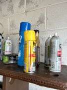 Garage Storage Shelf, Tools, Hand Truck, and Accessories