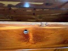 Wooden Cedar Chest Blanket Box