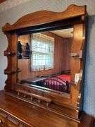 Solid Wood Dresser with Mirror