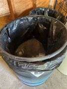 Three Assorted Trash Cans