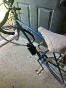 Blue Ultra 10 Speed Road Bicycle with Water Bottle Holder