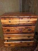 Wood Chest of Drawers