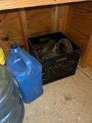 Assorted Containers: Plastic Drums, Buckets, and Storage
