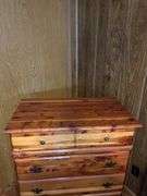 Wood Chest of Drawers