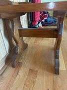 Small Decorative Wood Side Table