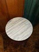 Marble Top Accent Table