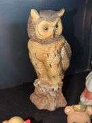 Ceramic Figurines - People, Owls, and Teddy Bears