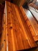 Wood Dresser with Mirror