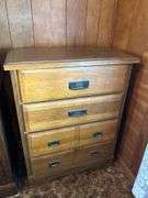 Wood Chest of Drawers