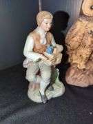 Ceramic Figurines - People, Owls, and Teddy Bears