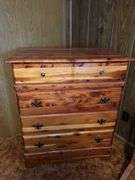 Wood Chest of Drawers