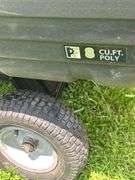 Precise Fit 8 cu. ft. Poly Wheelbarrow