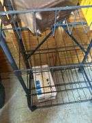 Cart with Assorted Items: Wagner Power Painter, Staple Pack, and More