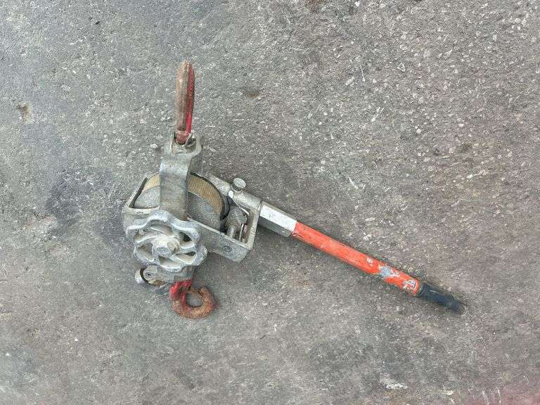 Heavy Duty Web Strap Come Along Ratchet Winch