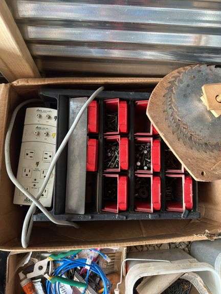 Assorted Fasteners, Tool Accessories, and Hardware