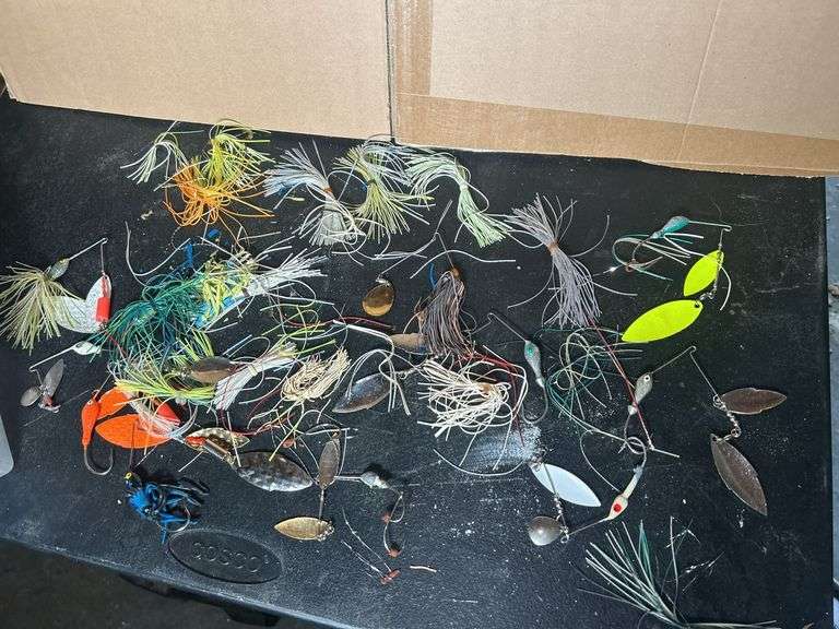 Assorted Fishing Lure - Spinnerbaits, Jigs, and More! image