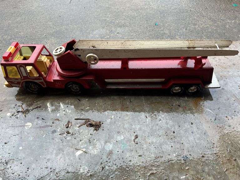 Nylint Metal Muscle Fire Dept. Engine Co. 5 Truck image