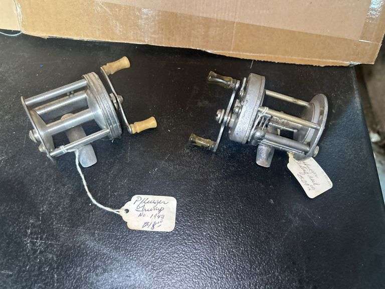 2 Pflueger Fishing Reels, Trump & Supreme image