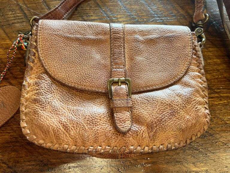 Myra Bag Leather Crossbody Purse