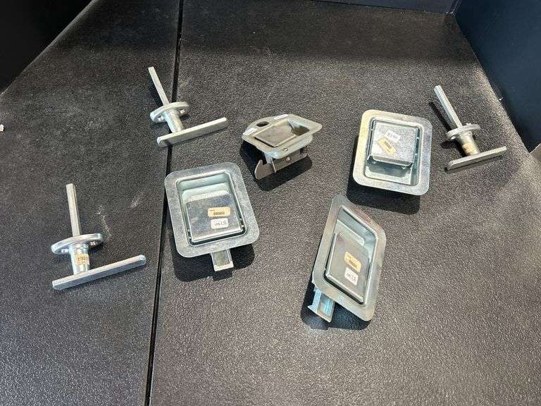 Assorted Truck Toolbox Latches and Handles image