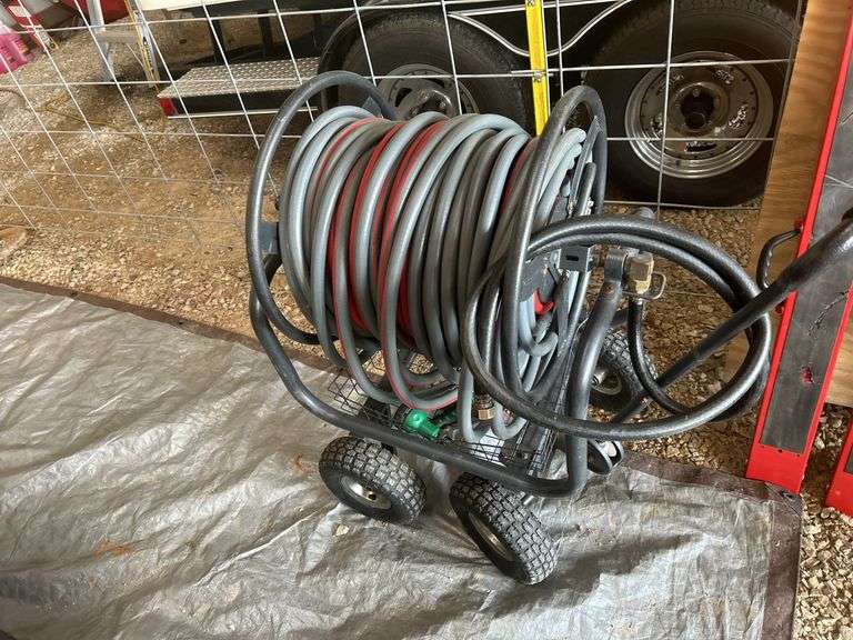 Hose Reel Cart with Hose image