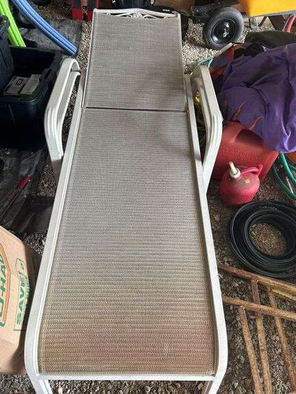 Lawn Lounger and Blue Foam Board image