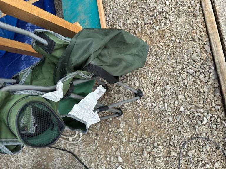 Adventuridge Camping Chair & Small Wooden Table