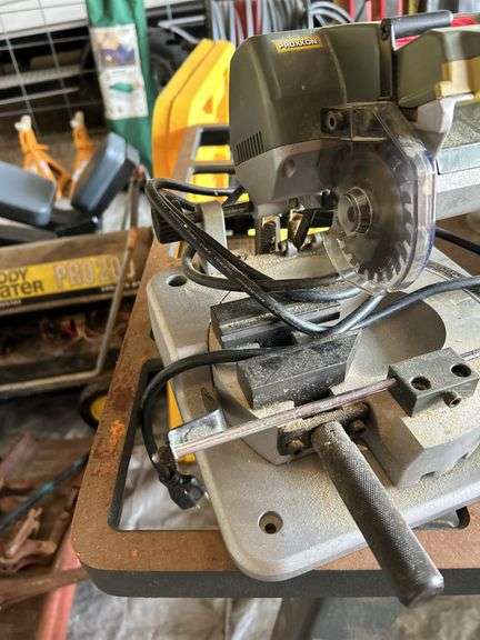 Craftsman Woodshaper and Proxxon Chop Saw