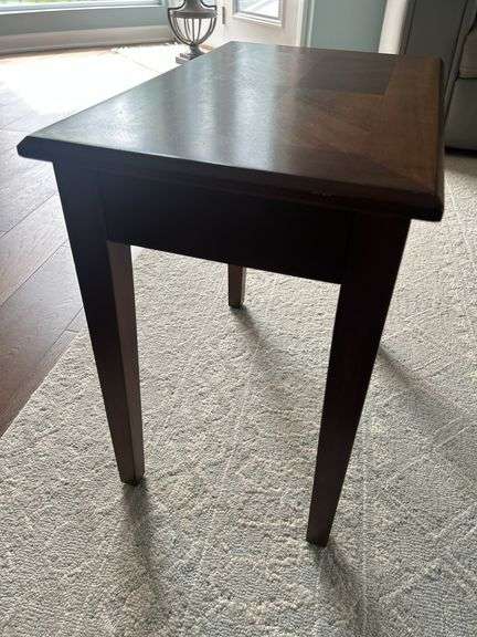 Small Wood End Table