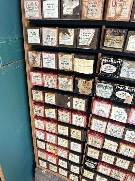 Large Assortment of QRS, Playrite, and Other Piano Rolls