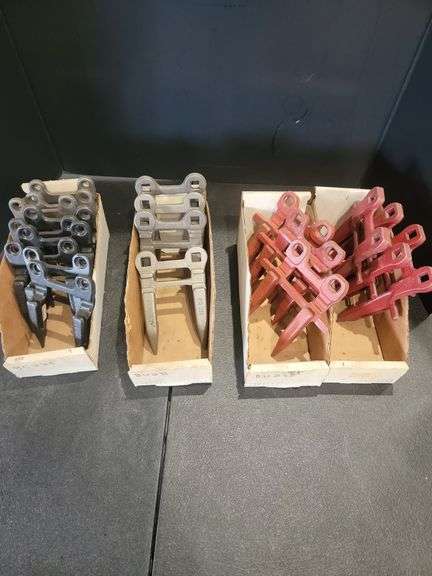Assorted Forged Metal Tillage Points image