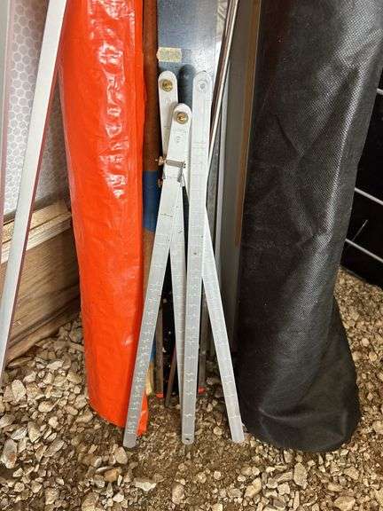 Blueprint Drawing Equipment and Surveying Tools