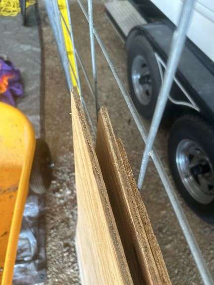 3 Sheets of Plywood