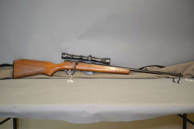 Glenfield Model 25 Bolt Action Rifle In .22 Rimfire With Weaver 4X Scope, image