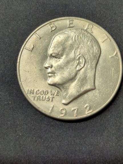 1972 Eisenhower Silver Dollar image