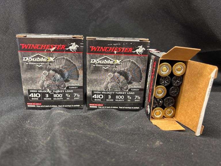 3 Boxes Winchester 410 Ammo image