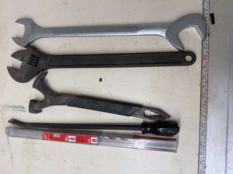 Hand Tools: Wrenches, Pry Bar, and More image