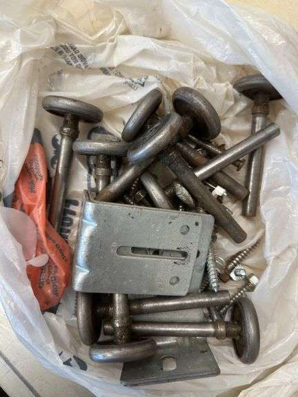 Box of Assorted Tools and Hardware