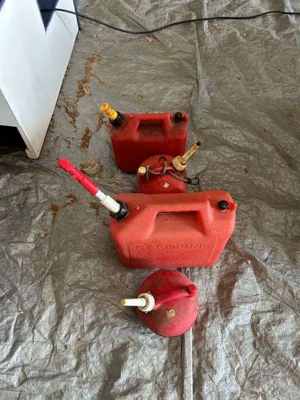 Four Fuel Cans image