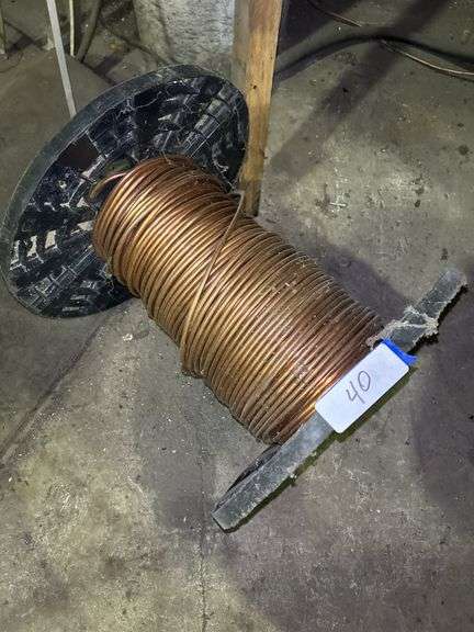 Spool of Copper Tubing