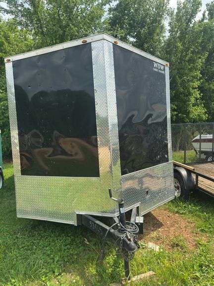 L15A-SOUTH GEORGIA BOX TRAILER (HAS TITLE) image