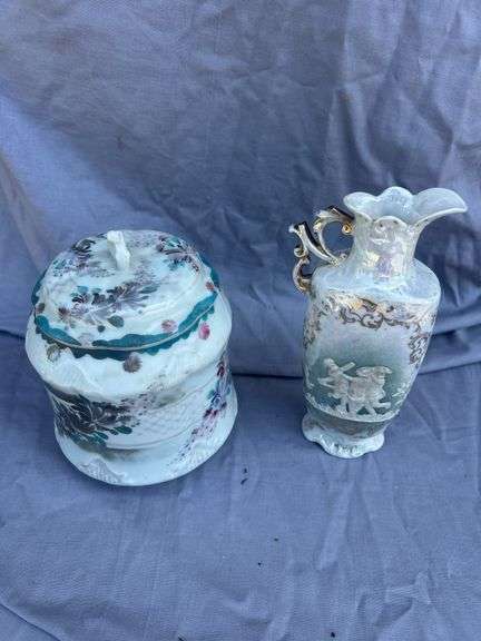 Decorative Porcelain Jar and Pitcher image