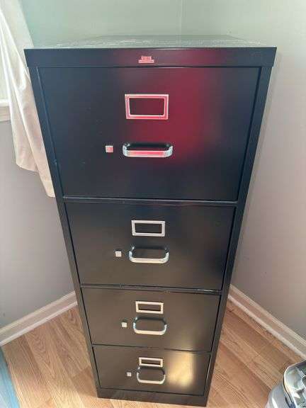 Steelcase 4-Drawer Filing Cabinet image
